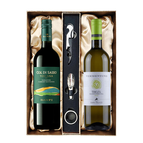 와인3호 선물세트-반피 콜 디 사쏘,산 페리체 베르멘티노